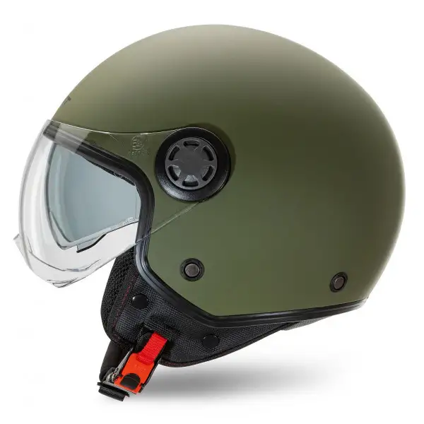 Kit Coppia Rapid III Verde Militare Opaco - 2 Caschi Jet Befast Doppia Visiera 4 Kit Coppia Rapid III Verde Militare Opaco - 2 Caschi Jet Befast Doppia Visiera - immagine 4