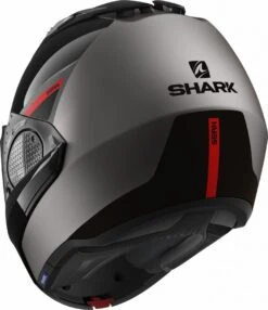 SHARK EVO GT SEAN MATT Klapphelm 9 SHARK EVO GT SEAN MATT Klapphelm -Accessori Per Motociclette shark evo gt sean matt klapphelm matt schwarz grau rot xs 102494srxs 2 1