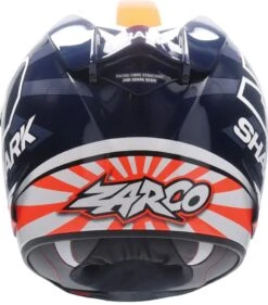 SHARK RACE-R PRO ZARCO 2019 Integralhelm -Accessori Per Motociclette shark race r pro zarco 2019 integralhelm blau weiss orange xs 102415zaxs 2 2