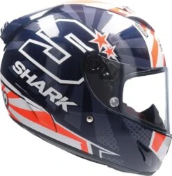 SHARK RACE-R PRO ZARCO 2019 Integralhelm -Accessori Per Motociclette shark race r pro zarco 2019 integralhelm blau weiss orange xs 102415zaxs 3 2