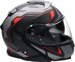 SHOEI NEOTEC II RESPECT Klapphelm -Accessori Per Motociclette shoei neotec ii respect klapphelm grau rot schwarz tc 5 xs 121096grxs 3 2