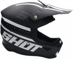 SHOT FURIOUS SHINING Helm -Accessori Per Motociclette shot furious shining matt schwarz grau xs 105106sgxs 2 7