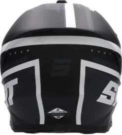 SHOT FURIOUS SHINING Helm -Accessori Per Motociclette shot furious shining matt schwarz grau xs 105106sgxs 3 7