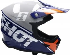 SHOT FURIOUS SPIRIT Helm 6 SHOT FURIOUS SPIRIT Helm -Accessori Per Motociclette shot furious spirit glanz navy grau orange xs 105107naxs 2 8