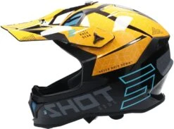 SHOT LITE CORE Helm -Accessori Per Motociclette shot lite core glanz schwarz gelb xs 105108sgxs 1 17
