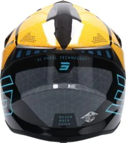 SHOT LITE CORE Helm -Accessori Per Motociclette shot lite core glanz schwarz gelb xs 105108sgxs 3 3