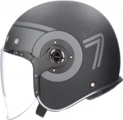 SMK RETRO JET SEVEN Jethelm -Accessori Per Motociclette smk retro jet seven jethelm matt titan grau xs 176021mtxs 2 1