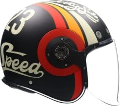SMK RETRO JET SPEED TT Jethelm 8 SMK RETRO JET SPEED TT Jethelm -Accessori Per Motociclette smk retro jet speed tt jethelm matt rot schwarz xs 176025rsxs 2 1