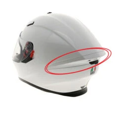 Prese Aria Spoiler Agv K-5/k-5 Jet (xs-s-ms) Bianco