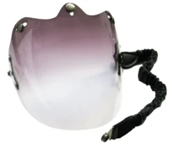 Visiera Fumè A Bolla 3 Bottoni Universale NZI Con Elastico